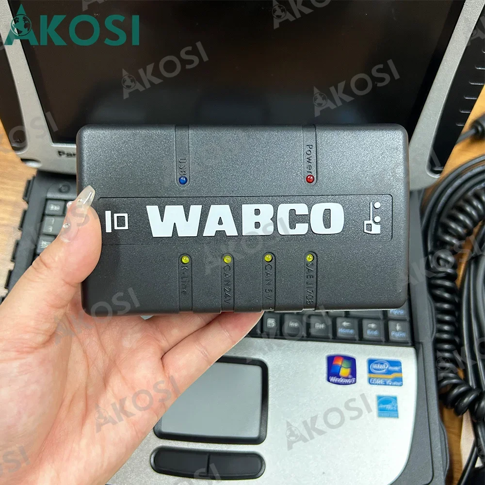 

Top Quality WABCO DIAGNOSTIC KIT (WDI) WABCO Trailer and Truck Scanner WABCO Heavy Duty Diagnostic Scanner