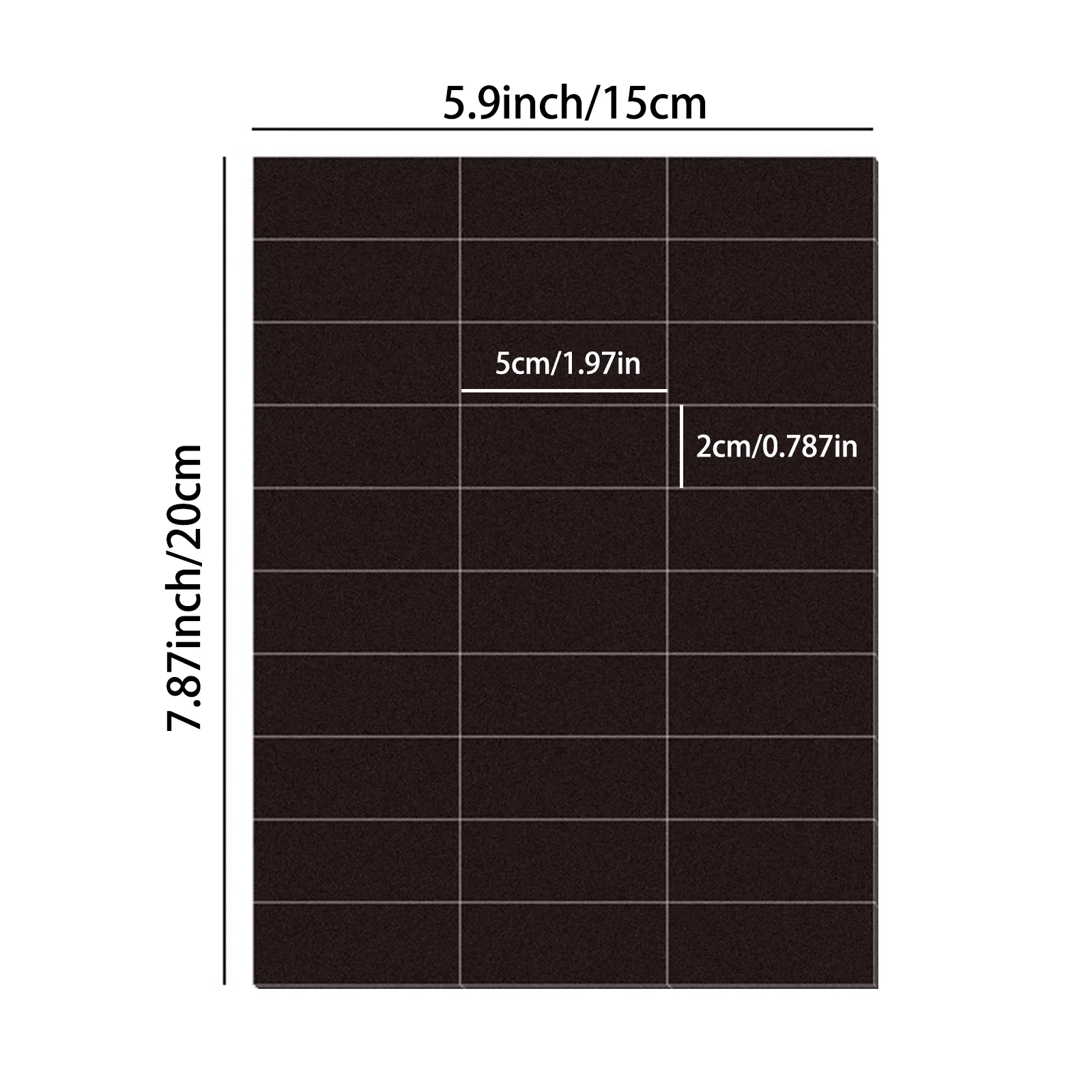 90 개/대 유연한 자체 접착 미니 마그네틱 시트 화이트 보드 용 2x5cm 냉장고 자석 아이스 박스 냉장고 조직