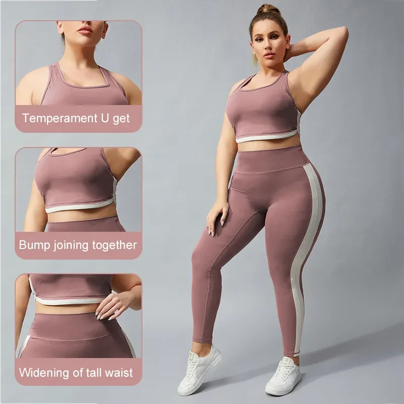 RUUHEE Sleeveless Seamless Yoga Set Women High Waist Short Leggings  Backless Spaghetti Strap Sport Bra Two Pieces Sportswear - AliExpress