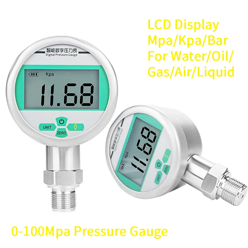 Digital Pressure Gauge 450psi/30atm with RS232 USB