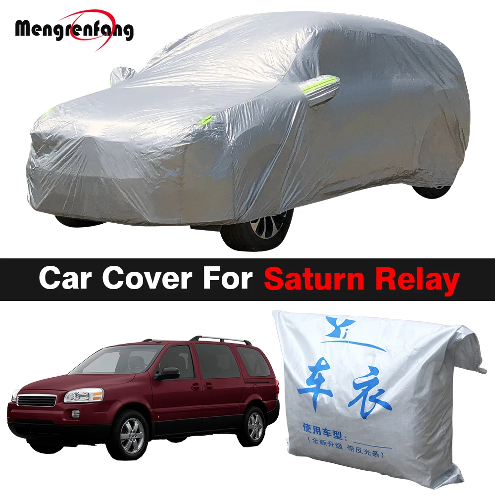 

Full Car Cover For Saturn Relay Outdoor Anti-UV Sun Shade Snow Rain Wind Protection MPV Cover Dustproof