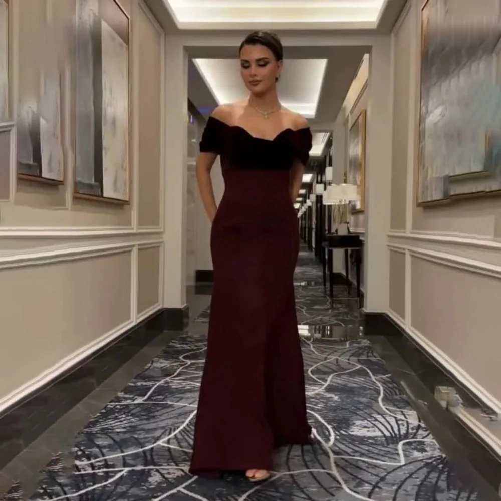 Shining Ruffles Customized Evening Dress Gorgeous Satin Sleeveless Prom Dresses Ruched ...