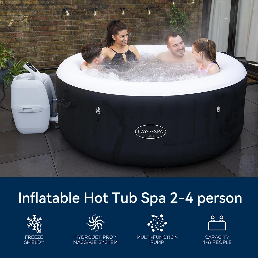 CosySpa Jacuzzi gonflable – Jacuzzi extérieur à bulles