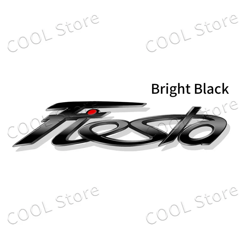 Sleek 3D Chrome Metal Car Emblem Styling Decal Badge