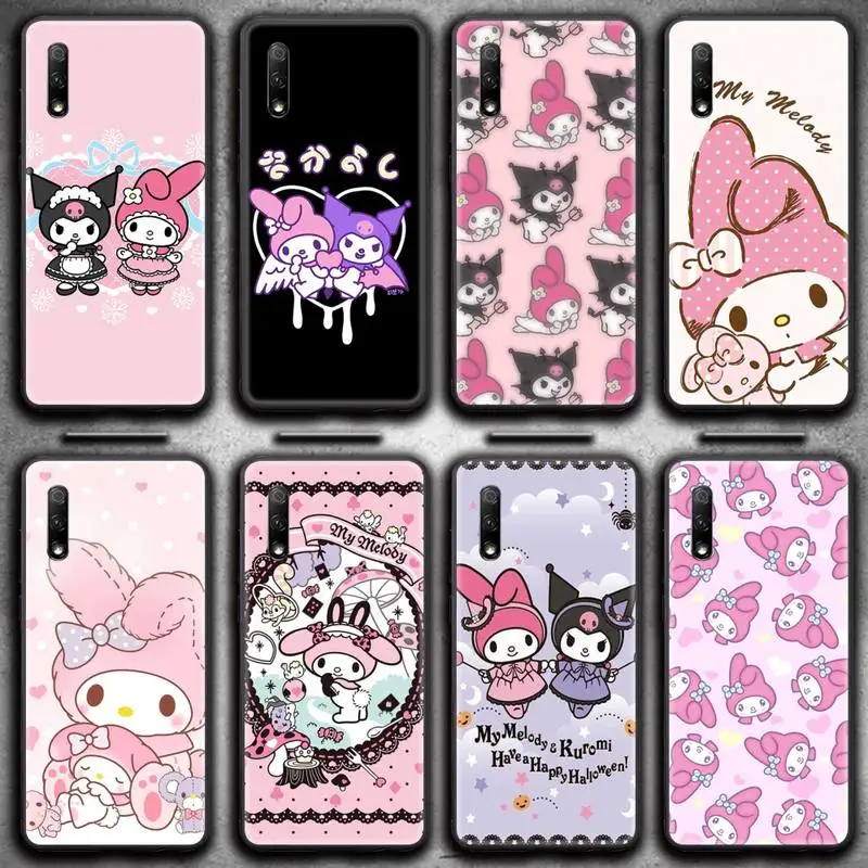 Bandai Cute Cartoon My Melody Phone Case for Huawei Honor 30 20 10 9 8 8x 8c v30 Lite view 7A pro |