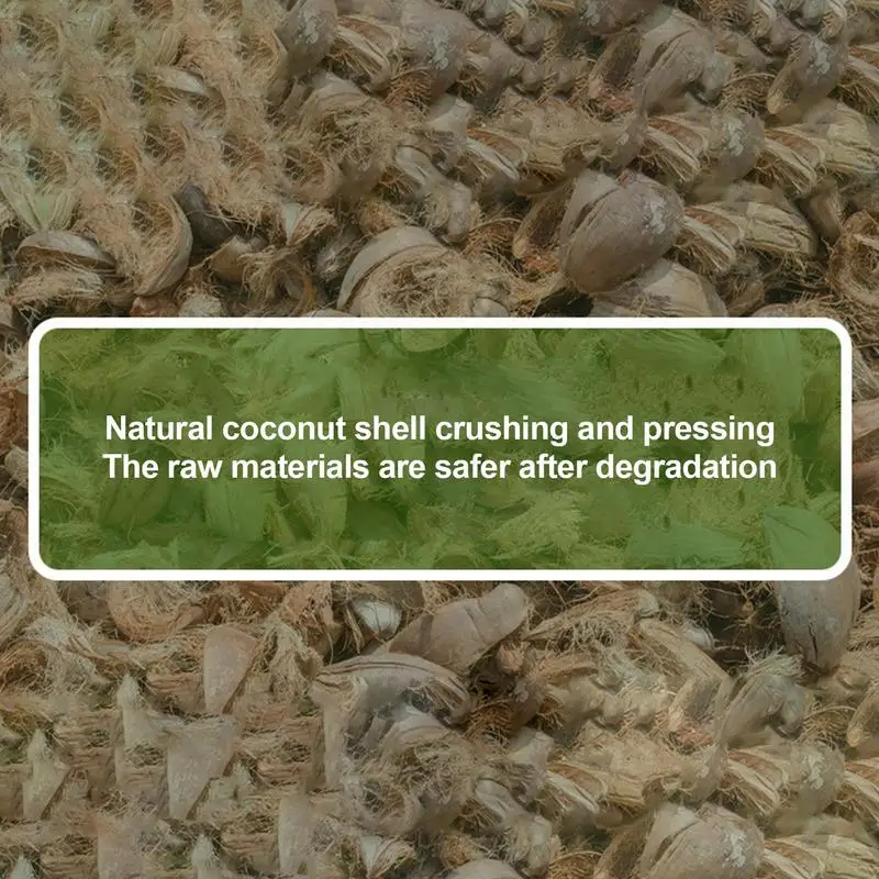 Desalinated coconut brick foamed coconut bran brick flower coconut bran nutrient soil plant organic compressed coconut stone