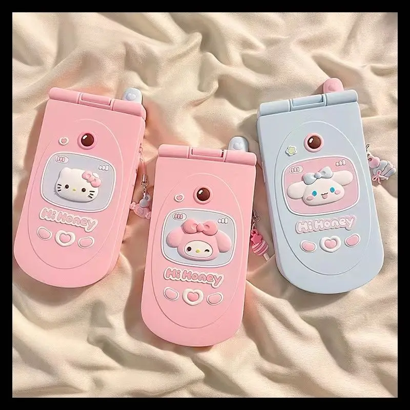 

Милый аниме Sanrio My Melody Anti-fall чехол для телефона с милым рисунком Hello Kitty iPhone 13/14/15 Cinnamoroll защитный чехол для телефона