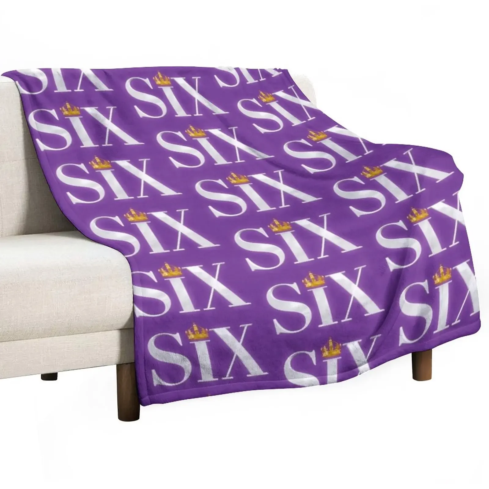 

Six The Musical Logo Throw Blanket Designers Luxury Brand Blankets