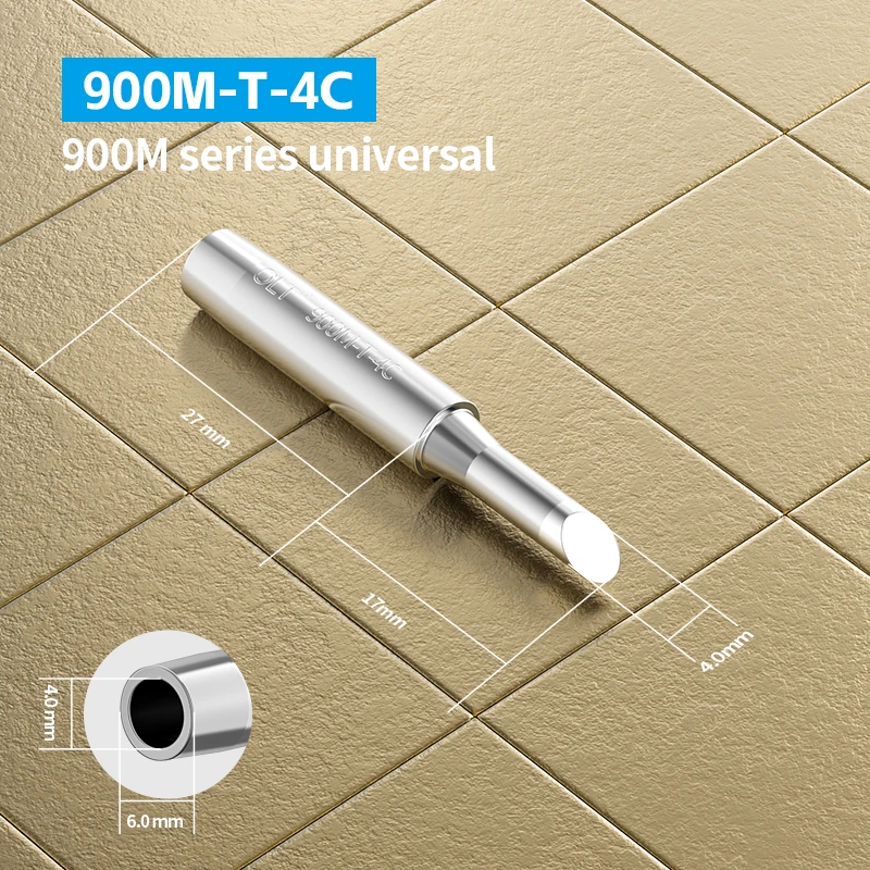5 Punte Di Saldatura Serie 900 M-T – Testa Fine, Senza Ossigeno – Per Stazione 936