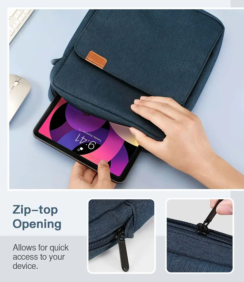 Versatile Tablet Storage Crossbody Bag - Breathable, Waterproof, Dustproof Design