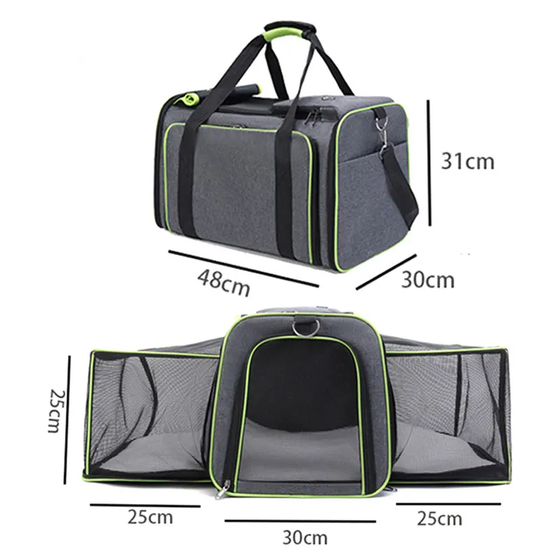 Portable Pet Shoulder Bag Cat Carrier Breathable Puppy Cat Bag Outdoor Travel Backpack Pet Dog Transport Carrying Handbag