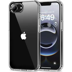 Crystal Clear Anti - Yellowing Phone Cover Accessory - iPhone 12 Mini (Clear)