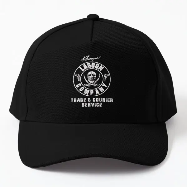 

Black Lagoon Company T Shirt Baseball Cap Hat Spring Casquette Solid Color Hip Hop Sun Summer Sport Czapka Black Snapback