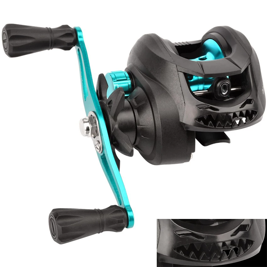 Baitcasting Reel 7.2:1 High Speed Long Shoot Prevent Line Tangling Fishing Reel Fresh Saltwater Reel Fishing Pesca Wheel images - 6