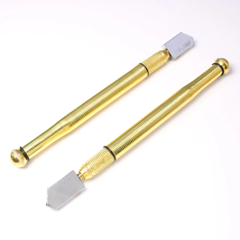 

Glass Cutter Diamond Cutter Head Steel Blade Manual Cutting Anti-skid Handle For Cutting And Glass Art Work Hand Tools