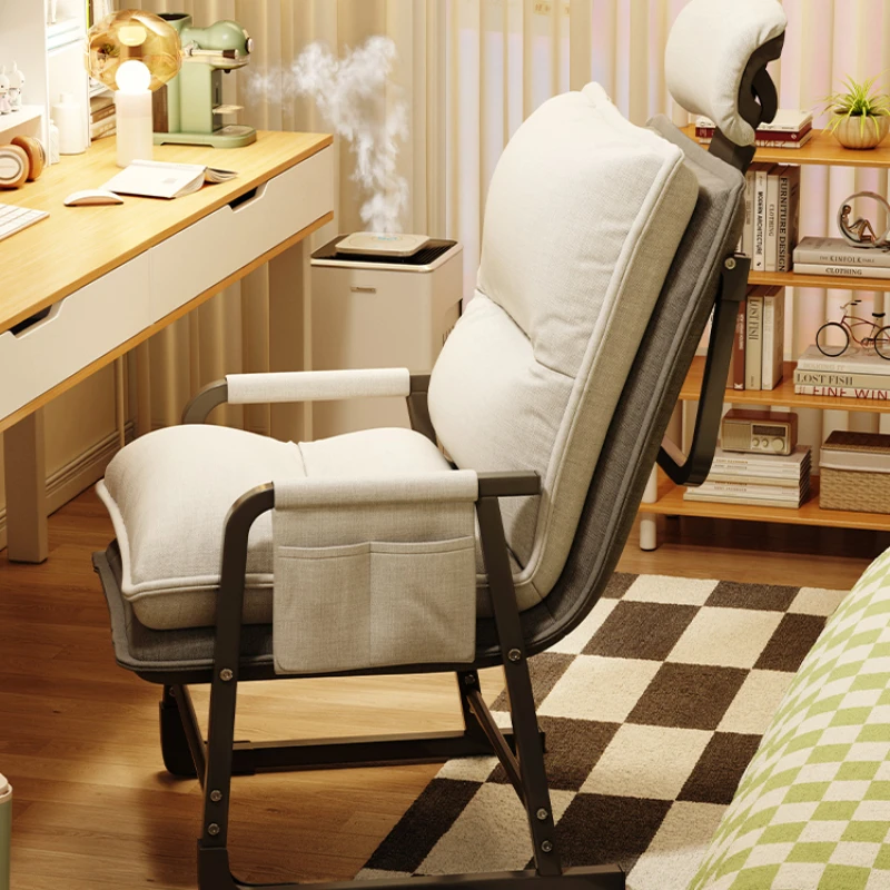 

Nordic Computer Office Chair ‏home Luxury Study Modern Ergonomic Office Chair Arm Comfortable Sedia Ufficio Furniture SR50OC