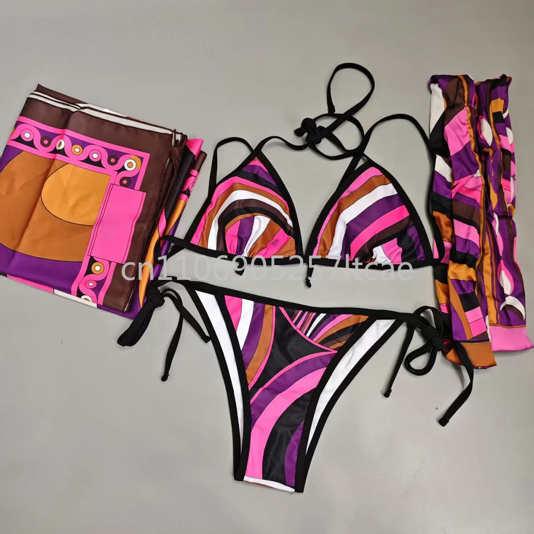 ribbon scarf bikini