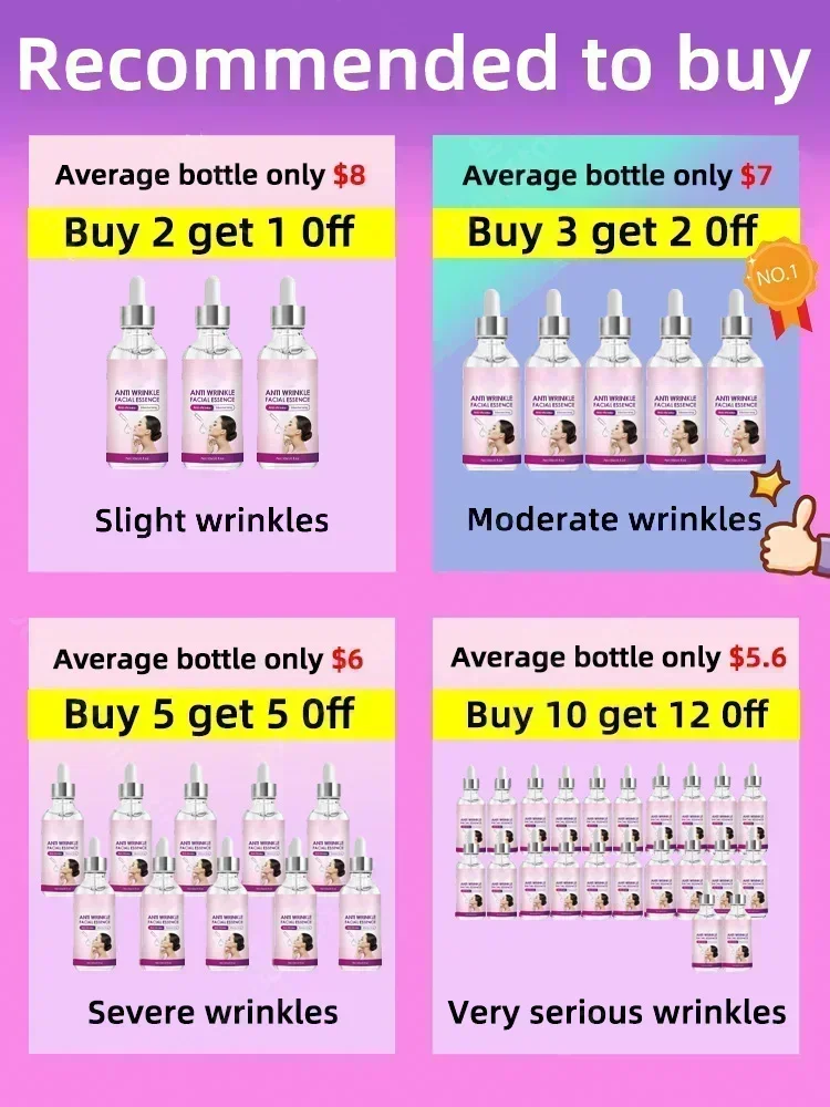 Effective Anti-Wrinkle Facial Serum Anti-Aging fine lines and wrinkles Improves skin firmness Brightens dull skin Fights sagging 5