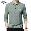Spring and Autumn Men's High Quality Embroidered Long Sleeve Polo Shirt New Luxury Fashion Business Leisure Multi Functional Top 3