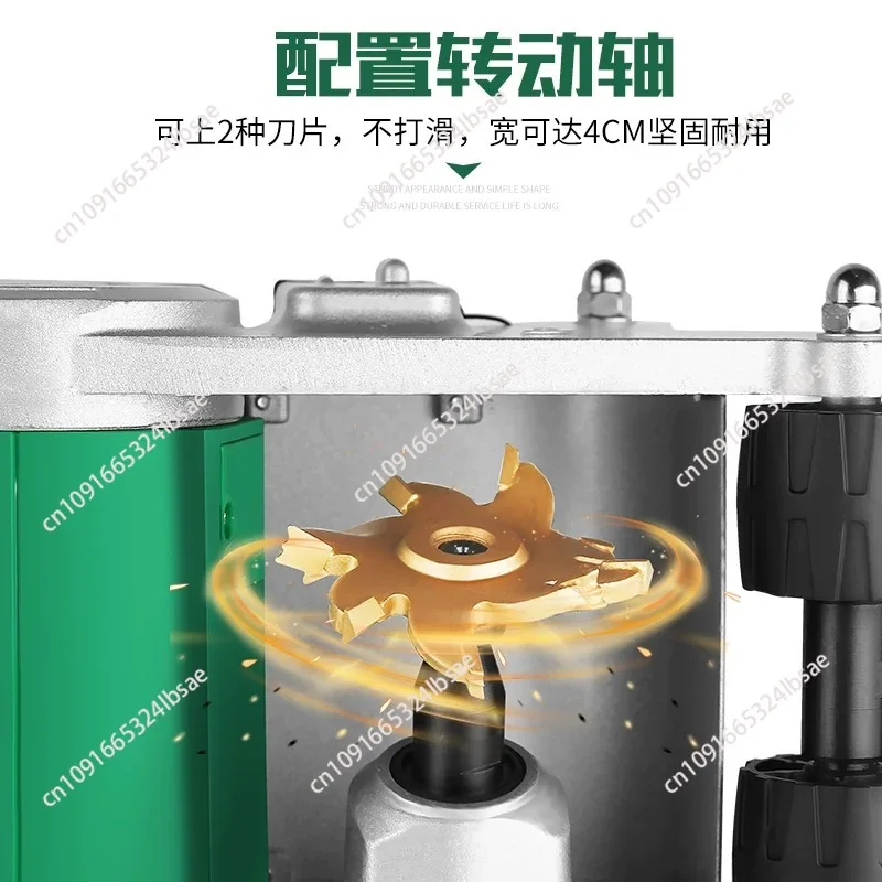 1PC 25/35MM 산업용 벽면 홈파기 기계 1600r/min 벽면 홈 절단기 라인 슬롯 머신 220V