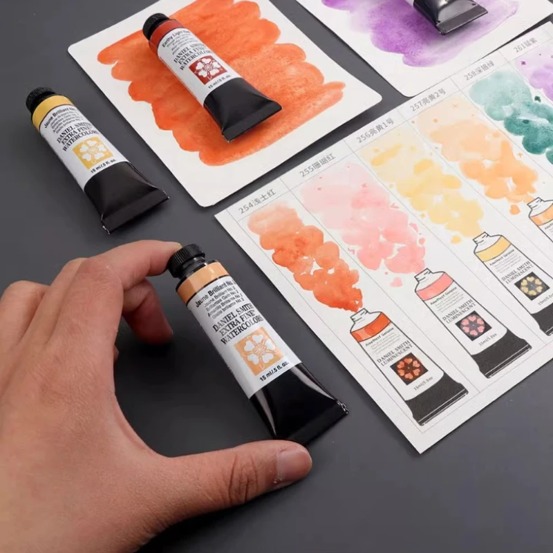 6 Color Watercolor Pigment Skin Color/coral Reef Pink Artist-grade Watercolor Painting Art Supplies watercolor painting set watercolor paint watercolor pigment skin and face paint