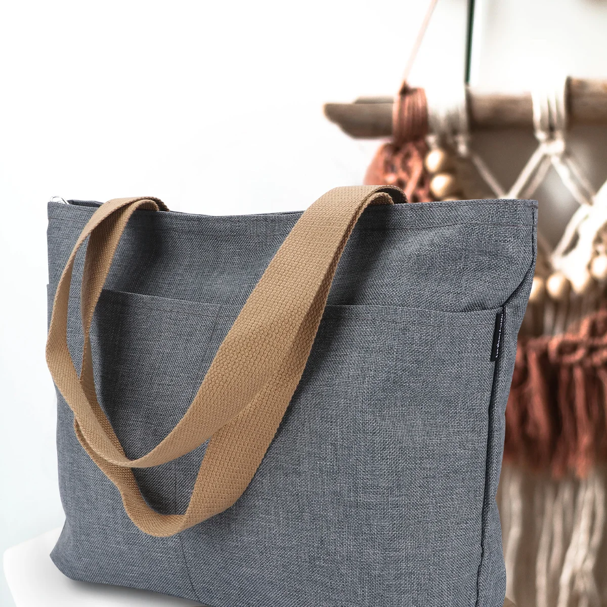 

Toiletry Bags Waterproof Oxford Cloth Storage Large Capacity Portable Grocery Shopping Tote Student