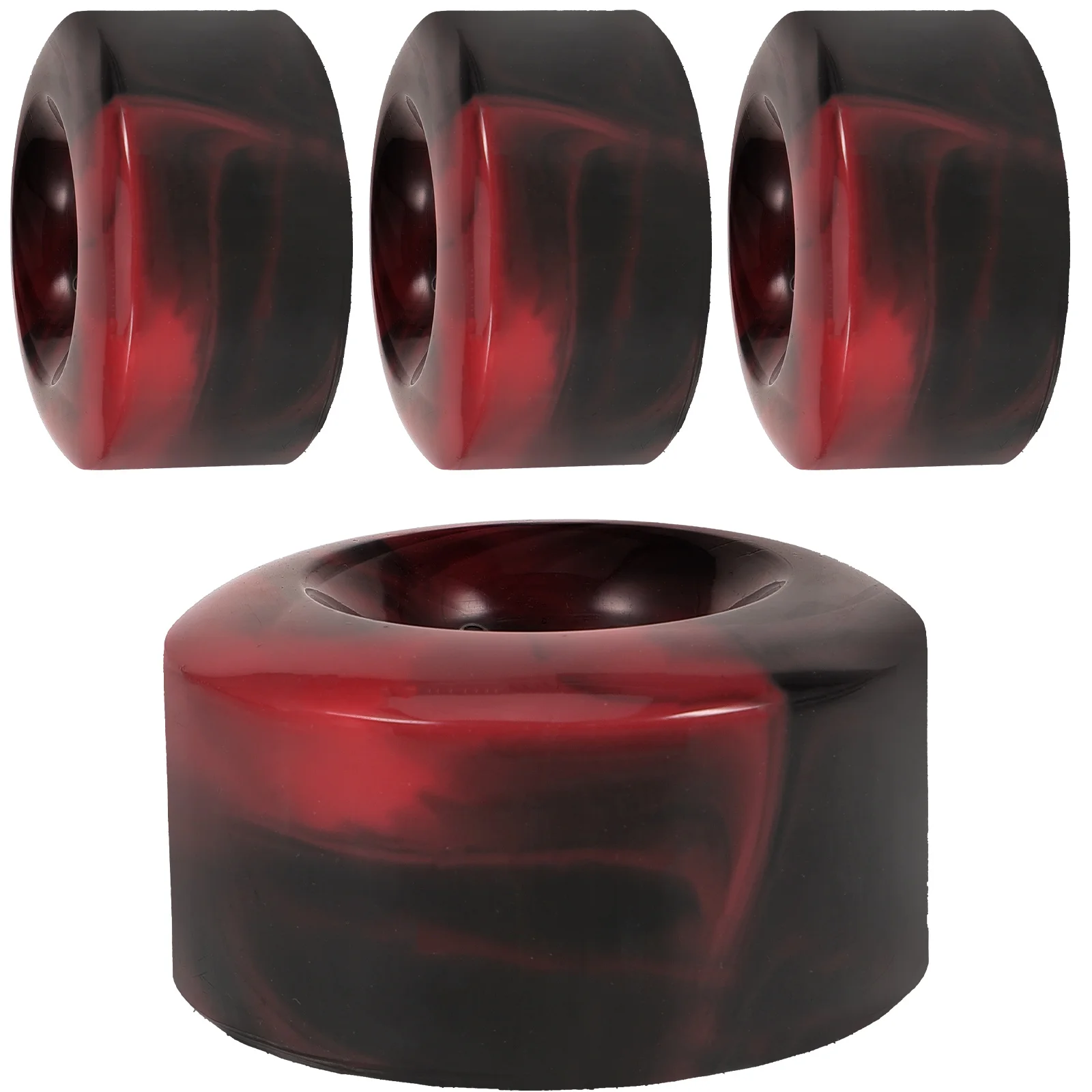 

4pcs Skateboard Wheel with Bearing Drift Board Wheel Replacement PU Skateboard Accessories
