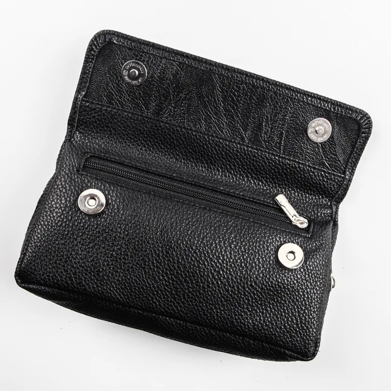 Smoking Pipes Bag Tobacco Pouch Holder Top PU Leather Cigarette Storage