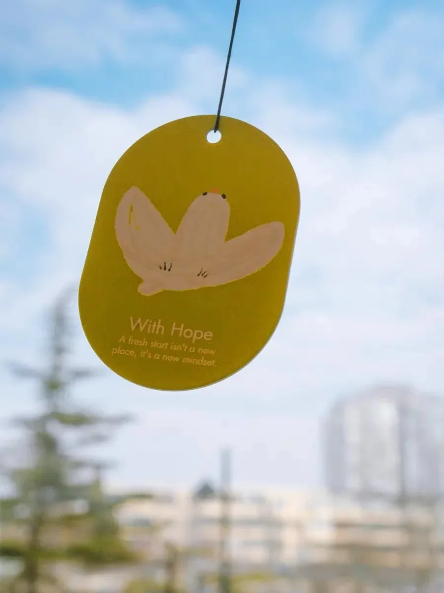 High Quality Paper Car Air Freshener Perfume Bottle Shape Fragrance Car Perfume Card Scented Paper Card