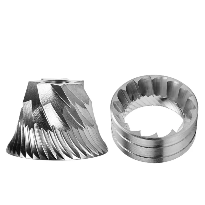7-point star Stainless steel 420 Grinding Bean Grinder Core High-precision CNC Slicing Strengthen Knife head parts Accessories