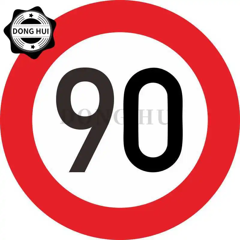 Tempo 5 Km/h Geschwindigkeitsbegrenzung Aufkleber Symbol A2 (420x594mm