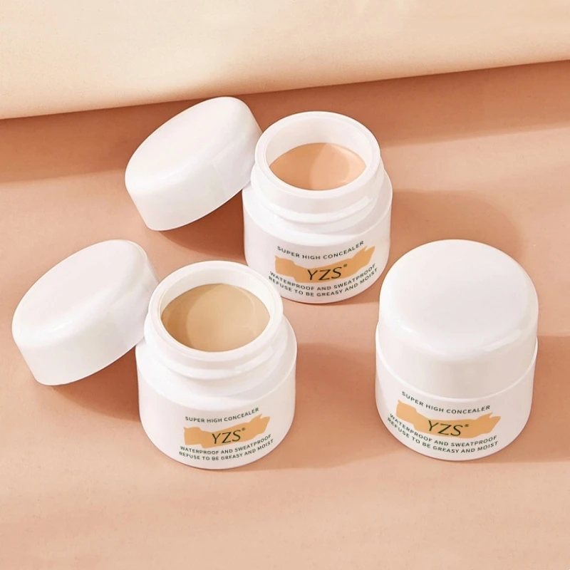 3 Colors 12ml Liquid Concealer Women Face Makeup Waterproof Oil-Control Concealer Base Cream Repair Skin Tone Facial Primer