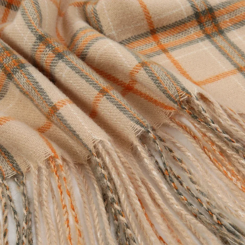 Рисунок 3 - Роскошный клетчатый шарф