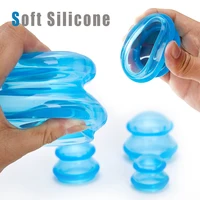 Silicone Cupping Set Suction cups Vacuum Suction Jars Therapy Slimming Body Face Massage Cupping Anti Cellulite Weight Loss 2
