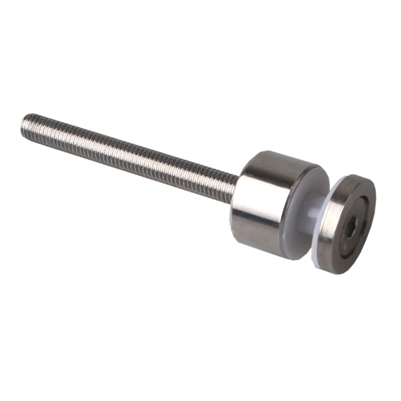 

Stainless Steel Wire Drawing Advertising Nail Acrylic Decorative Glass Screw Mirror Nail White Glass