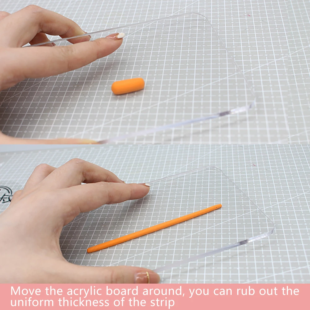 Clay Tool Mud Press Stick Tool Modeling Acrylic Clay Roller Paper Soft Plasticine Drawing Slime Polymer Children Toys