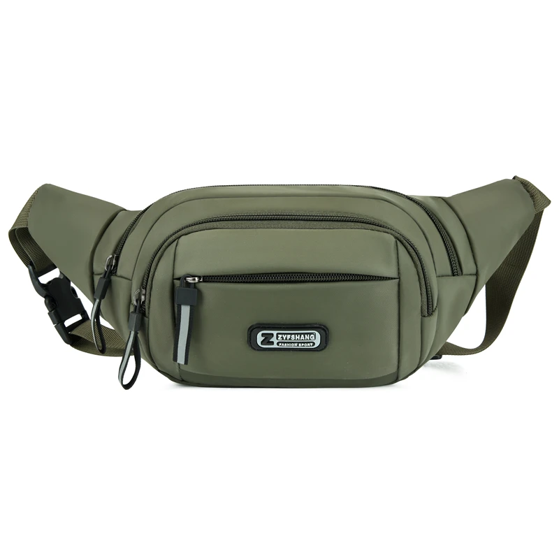 1 waist bag with zipper, suitable for both men and women - perfect for hiking, running, sports, and outdoor activities