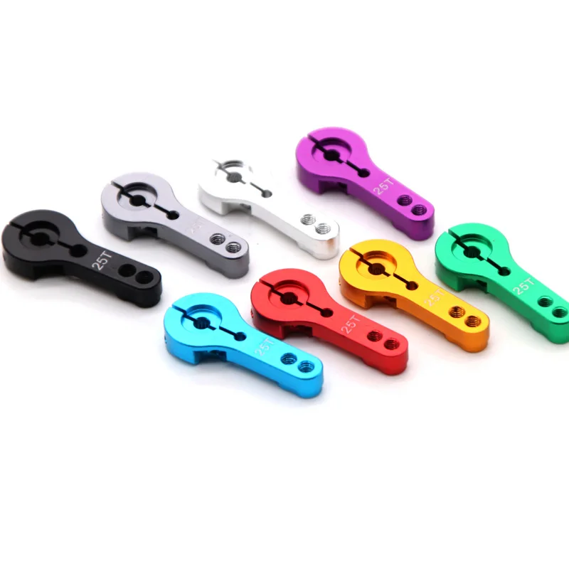 1PCS 25T M3 Metal Servo Rocker RC Servo Arm Horn for Futaba Savox Xcore HL HSP HD Power 3-20kg RC Tools 3