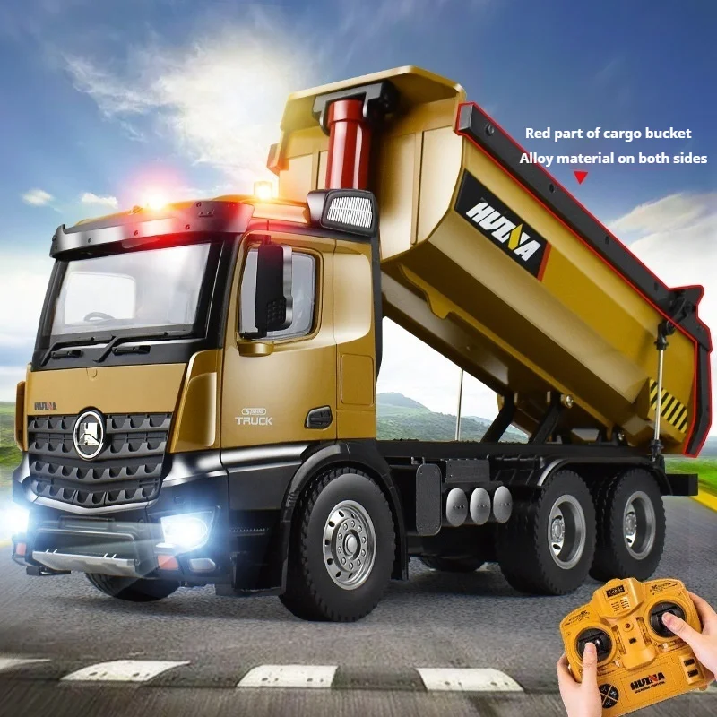 Alloy Remote Control Dump Truck Toy Model