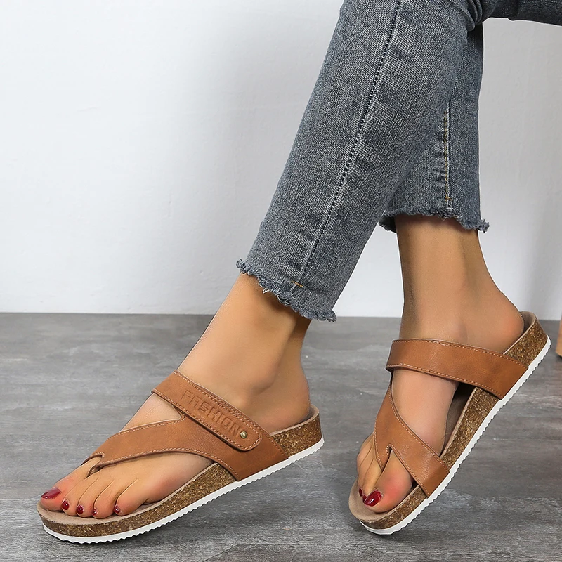 Slippers Women Sandals Summer Flip Flops New 2022 Platform Casual Sabot Shoes Flat Clogs Home Floor Apartments Dormitory Beach