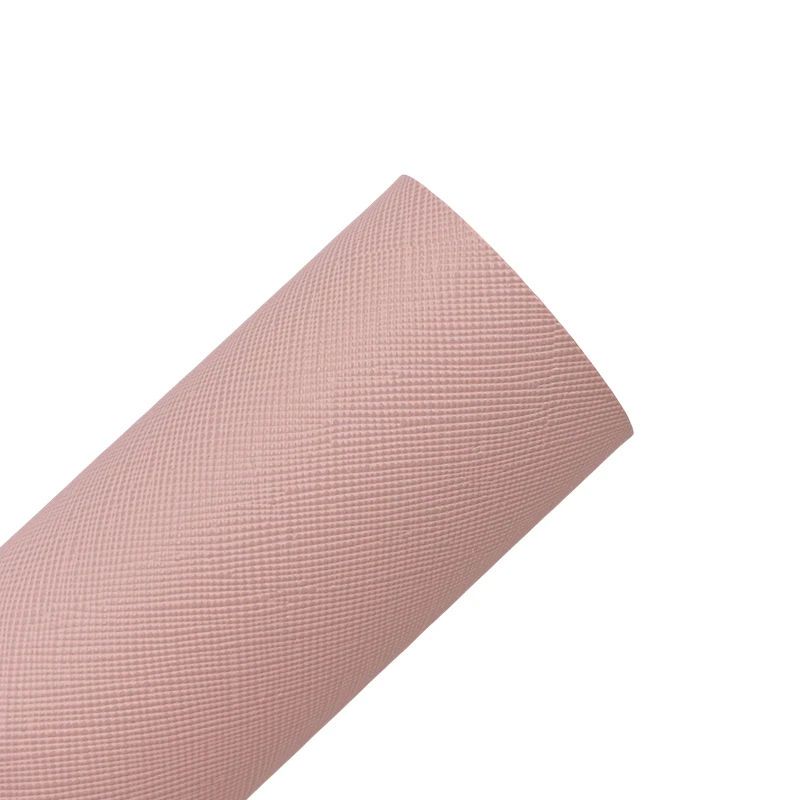 New Rainbow 22x30cm/A4 1.2MM Saffiano Pattern Leather 10 Colors For DIY Crafts, Bows, Bags, Accessories use, Homedeco