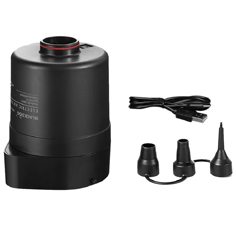 Pompa Ad Aria Elettrica Blackdog Materasso Ad Aria Da Campeggio Gonfiabile Multifunzionale Pompa Ad Aria Di Stoccaggio