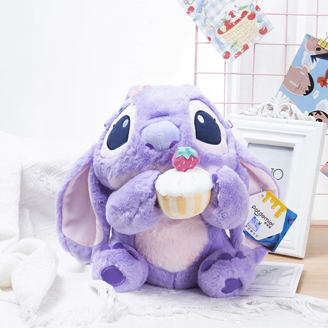 Disney Stitch Angel soft plush toy 25cm