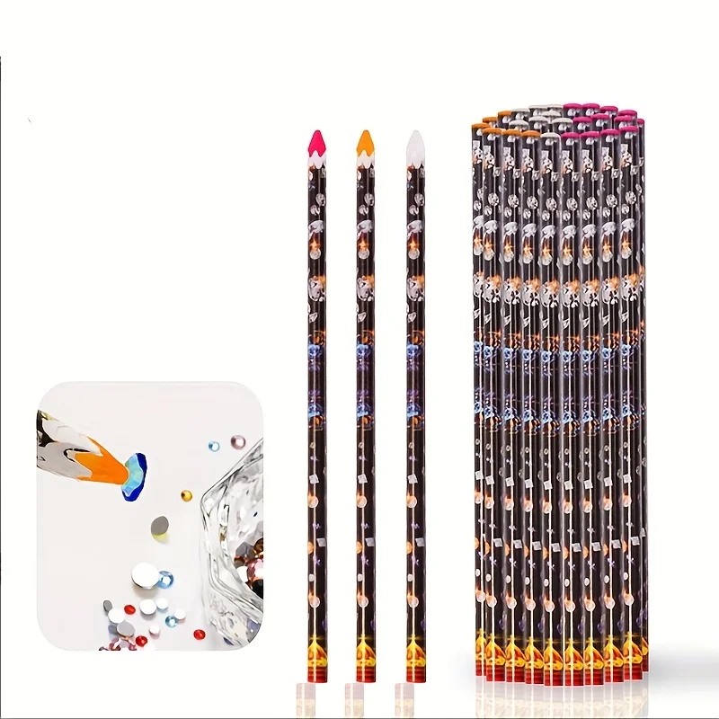 Nail Art Tools Dotting Pencil Rhinestone Picker Contactless Pick up for Crystal Wax Stones