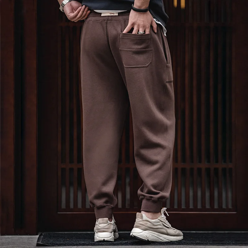 Maden Men's Large Pocket Drawstring Gray Sweatpants Running Workout Training Pants Comfortable Elastic Waist Mens Jogger Pants sport jogging trousers,fleece sweatpants,men casual pants
