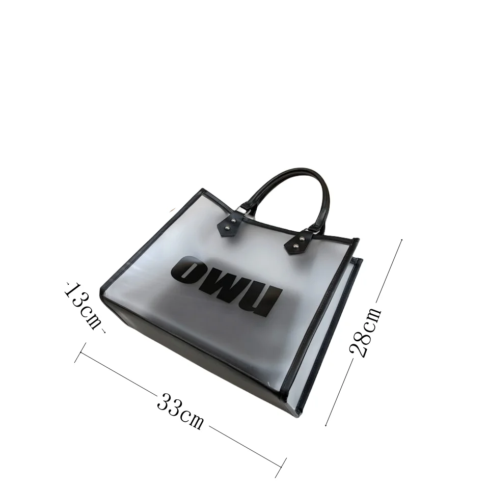 This summer, transparent large capacity are popular for women's 2022 new trendy jelly single shoulder bags with a_voghion.com