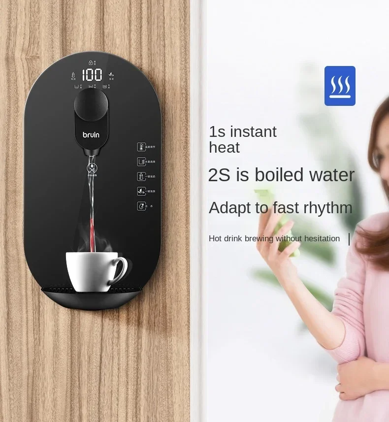 Description Picture 2 of itemInstant Hot Water Dispenser Ultra-Thin Wall-Mounted Smart Household Pipeline Machine Small Instant Hot No Lining Water Heater