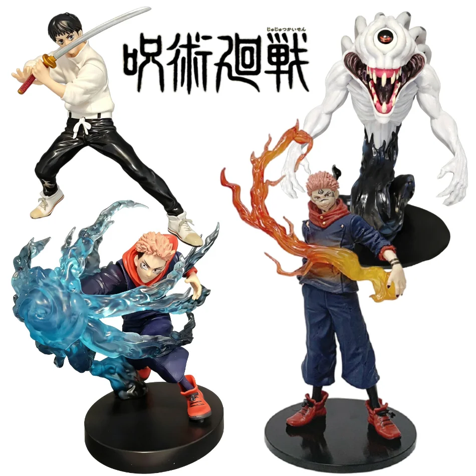 Jujutsu Kaisen Anime-Figur Okkotsu Yuta/Orimoto Rika/Itadori Yuji Actionfigur PVC-Statue Desktop-Ornament Sammlerstück Geschenk