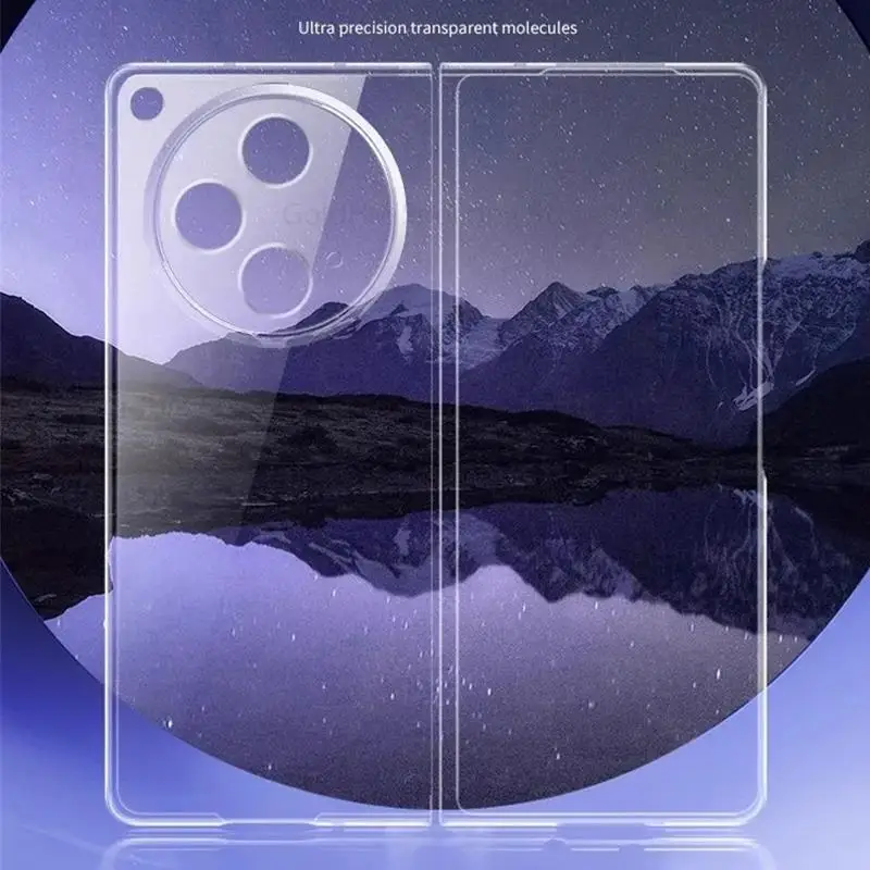 Capa Per Oneplus Open 5G Hd Custodia Trasparente Per Telefono Per Oneplus Open Crystal Clear Flip Cover Protettiva Rigida Per Pc Per Oneplus Open