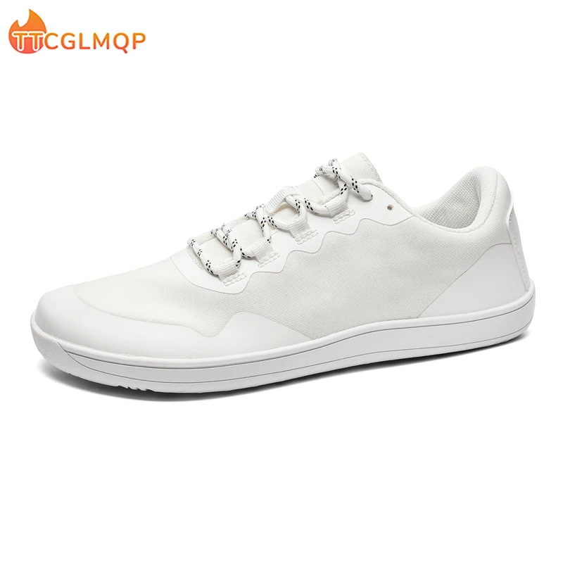 New Unisex Wider Shoes Breathable Mesh Men Barefoot Wide-toed Shoes Brand Flats Soft Zero Drop Sole Wider Toe Sneakes Large Size